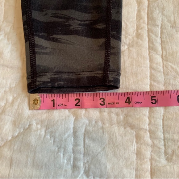 Athleta Chaturanga Tights yoga leggings grey black - Picture 5 of 14